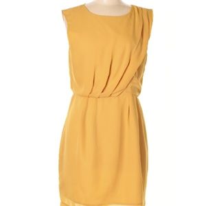 Pink Martini Sleeveless Dark Yellow Dress